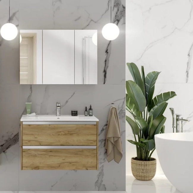 Dulap de baie cu oglindă